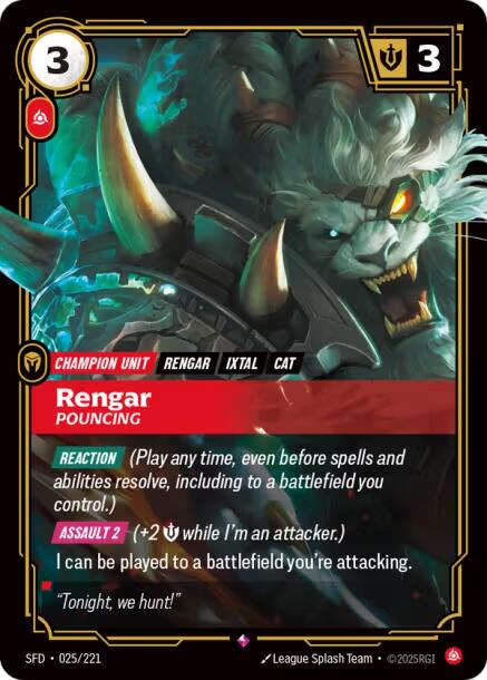 Rengar - Pouncing