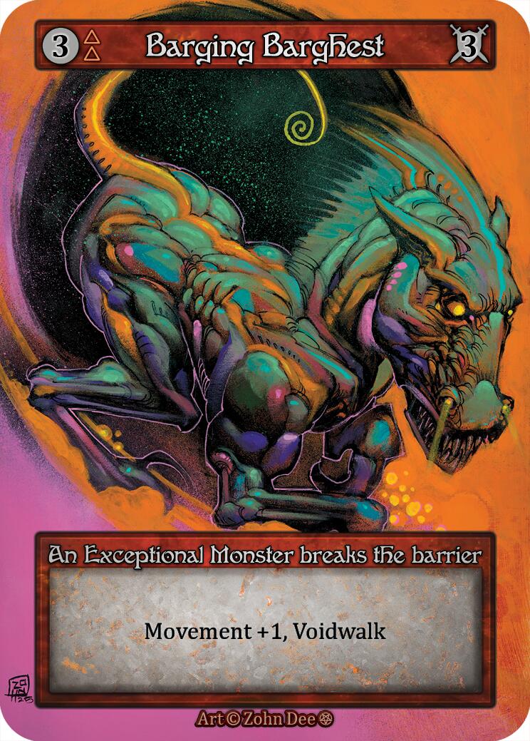 Barging Barghest