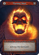 Flaming Skull