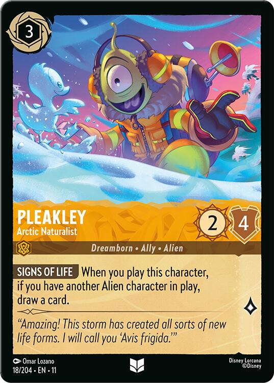 Pleakley - Arctic Naturalist (18/204) [Winterspell]