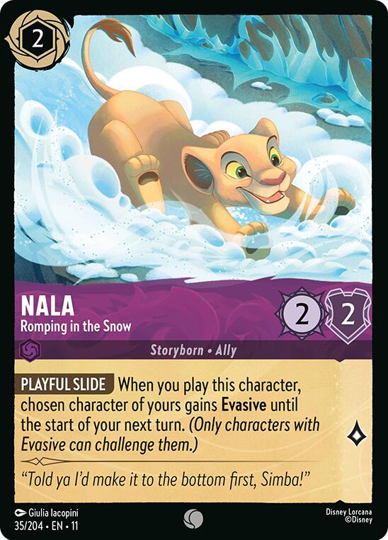 Nala - Romping in the Snow (35/204) [Winterspell]