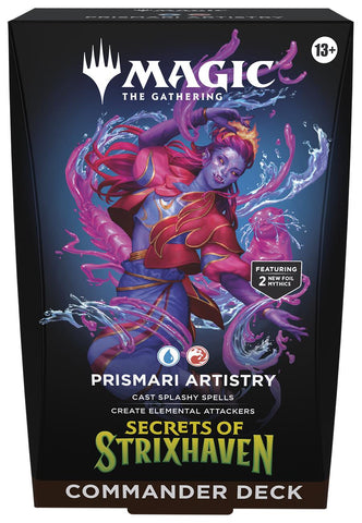 Secrets of Strixhaven Commander Deck Preorder - Prismari Artistry (Available 04/17)