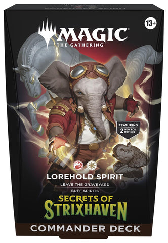 Secrets of Strixhaven Preorder Commander Deck - Lorehold Spirit (Available 04/17)