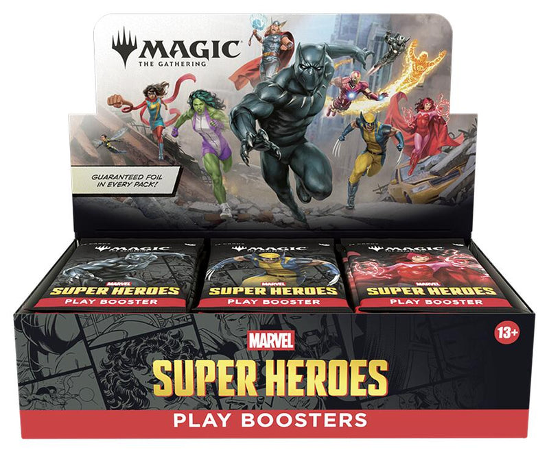 Marvel Super Heroes Preorder - Play Booster Display (Available 06/19)
