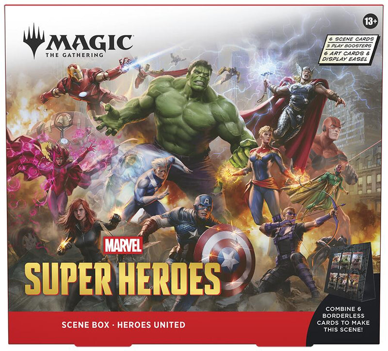 Marvel Super Heroes Scene Box Preorder - Heroes United (Available 06/19)