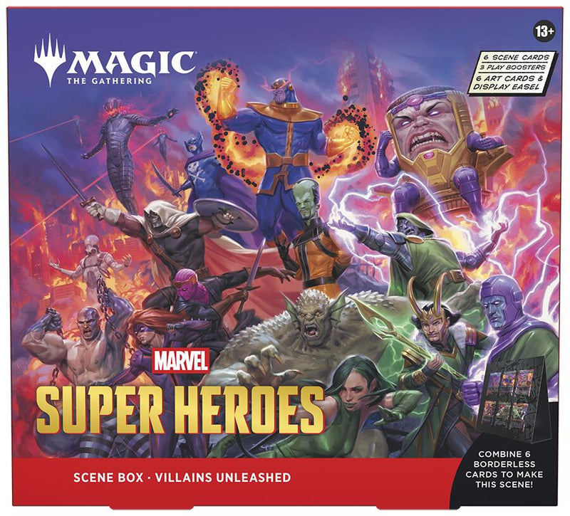 Marvel Super Heroes Scene Box Preorder - Villains Unleashed (Available 06/19)