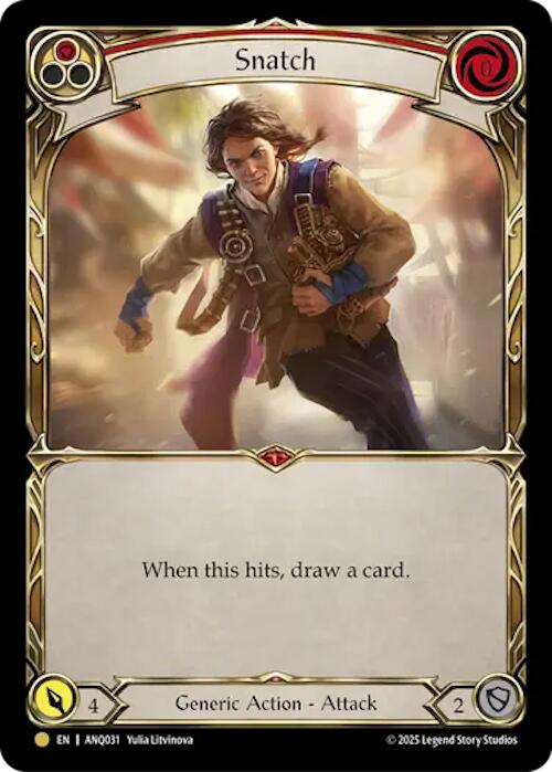 Snatch (Red) (Gold) [ANQ031] (Compendium of Rathe - Antiquity Pack)