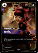 Annie, Stubborn