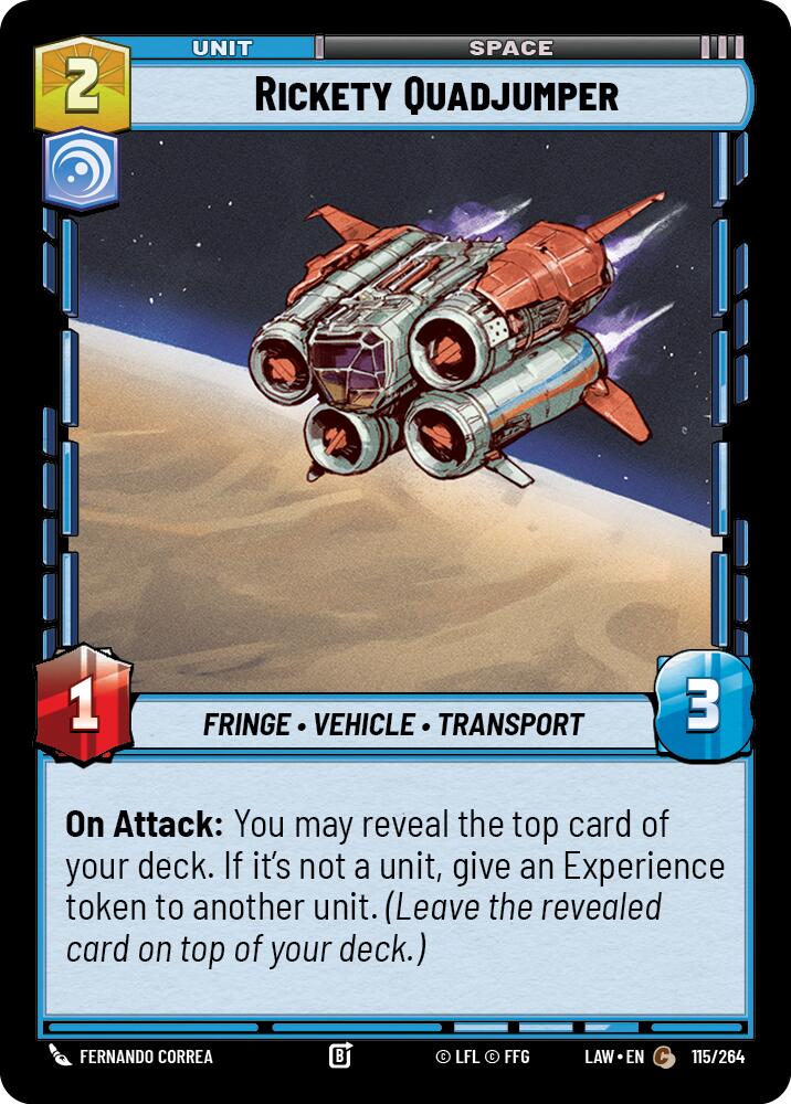 Rickety Quadjumper (115/264) (115/264) [A Lawless Time]