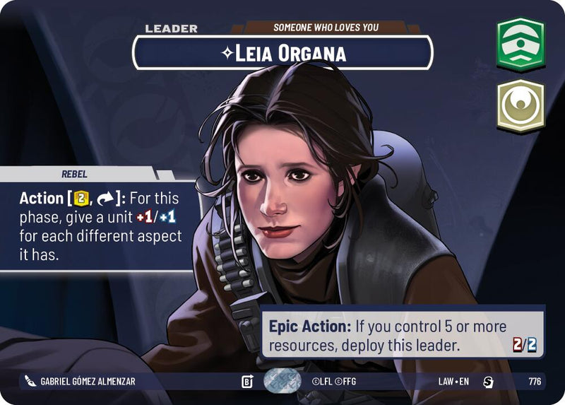 Leia Organa - Someone Who Loves You (Showcase) (776) (776) [A Lawless Time]