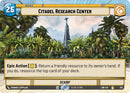Citadel Research Center (293) (Hyperspace) (293) [A Lawless Time]