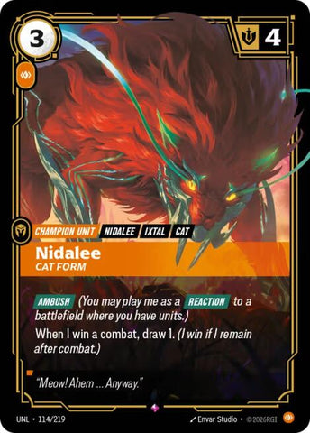 Nidalee - Cat Form