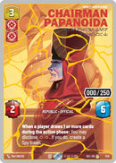 Chairman Papanoida - Undaunted Diplomat (1145) (Serialized) (Gold) (1145) [Secrets of Power]