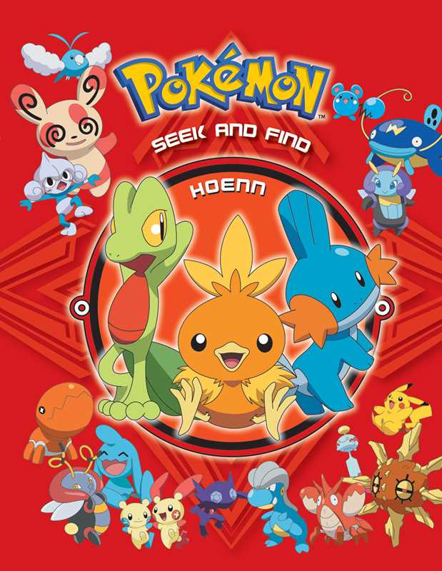 Pokémon Seek and Find: Hoenn by Viz_Unknown: Hardcover; 32 pages / English