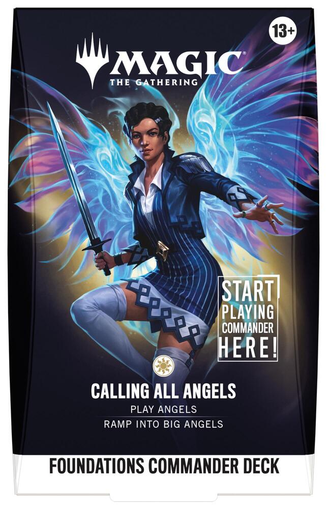 *Preorder* Foundations Commander Deck - Calling All Angels (available 10/02)