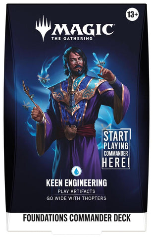 *Preorder* Foundations Commander Deck - Keen Engineering (available 10/02)