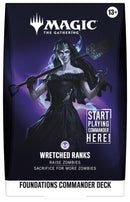 *Preorder* Foundations Commander Deck - Wretched Ranks (available 10/02)