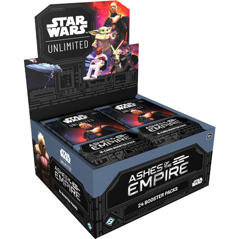 (Available 07/10) Ashes of the Empire - Booster Display + 1 Carbonite Pack PREORDER