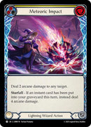 Meteoric Impact (Yellow) [OMN119] (Omens of the Third Age)  Rainbow Foil