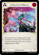 Calmveil Of Volthaven (Yellow) [OMN185] (Omens of the Third Age)  Rainbow Foil