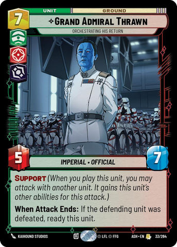 Grand Admiral Thrawn - Orchestrating His Return (33/264) (33/264) [Ashes of the Empire]