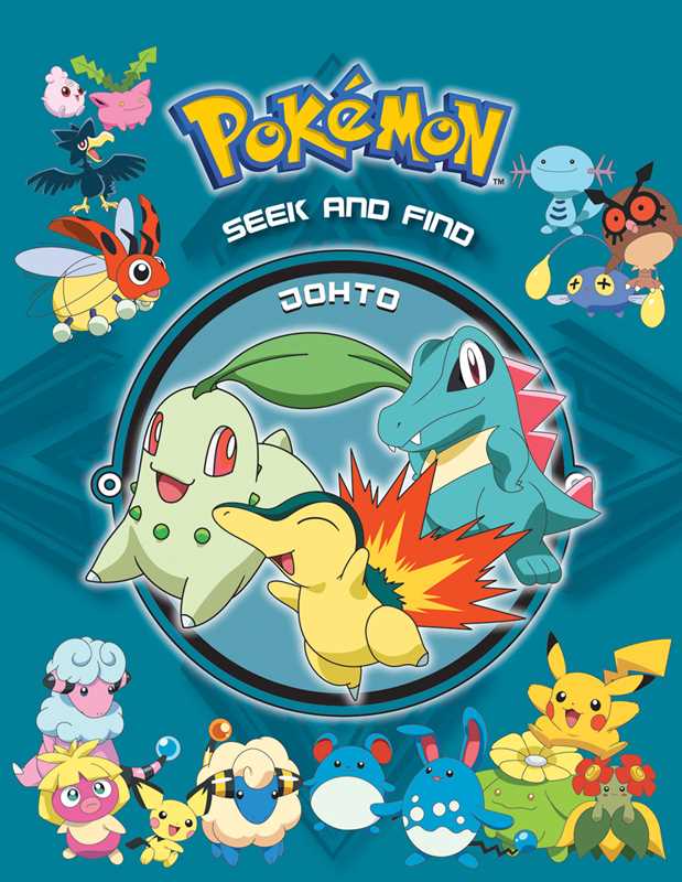 Pokémon Seek and Find: Johto by Viz_Unknown: Hardcover; 32 pages / English