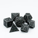 Metal RPG Dice Set (7) - Reticle Uchronia Ottensian