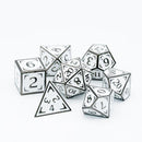Metal RPG Dice Set (7) - Reticle Zenith Clone Alpha
