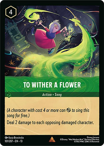 To Wither a Flower (101/207) [Attack of the Vine!]