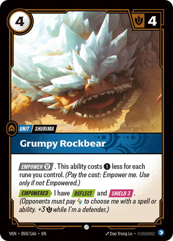 Grumpy Rockbear