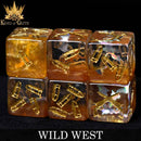 Wild West - 11 Dice Set