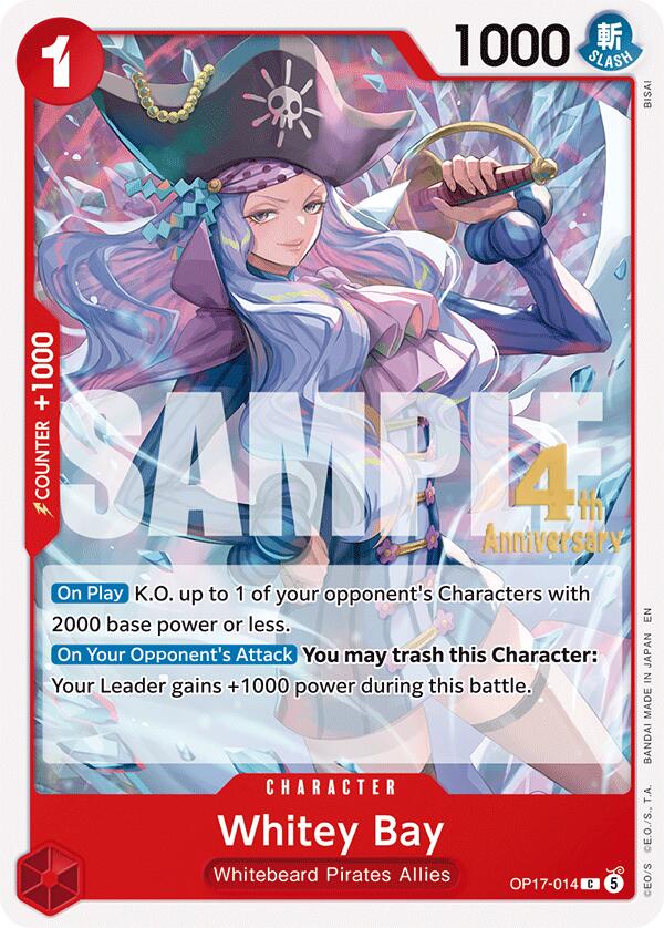 Whitey Bay [The World's Strongest Warriors Release Event Cards]
