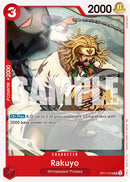 Rakuyo [The World's Strongest Warriors Release Event Cards]