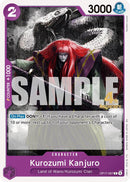 Kurozumi Kanjuro [The World's Strongest Warriors Release Event Cards]