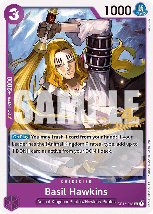 Basil Hawkins [The World's Strongest Warriors Release Event Cards]