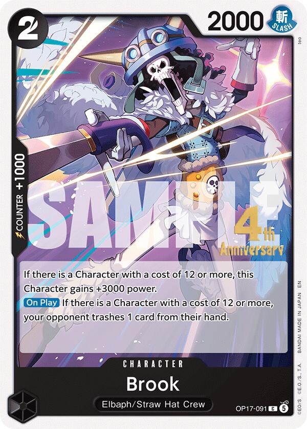 Brook [The World's Strongest Warriors Release Event Cards]