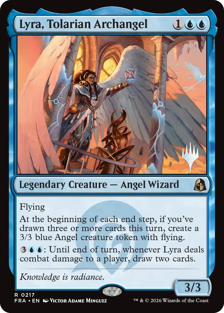 Lyra, Tolarian Archangel [Reality Fracture Promos]