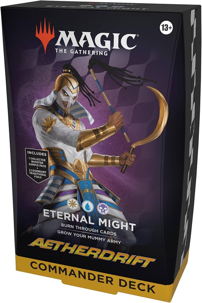 Aetherdrift Preorder - Eternal Might Commander Deck (Available 02/07)