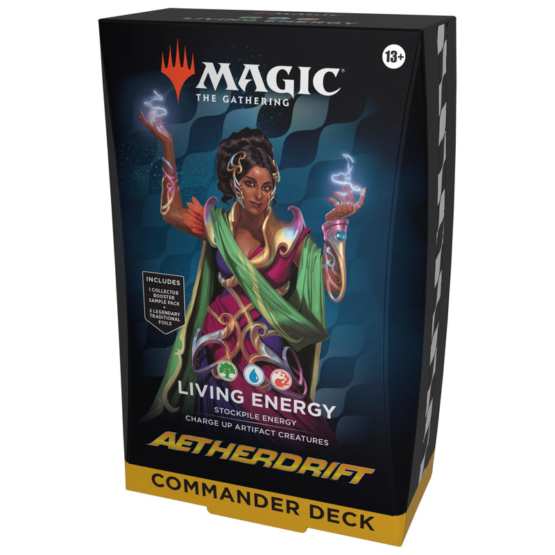 Aetherdrift Preorder - Living Energy Commander Deck (Available 02/07)