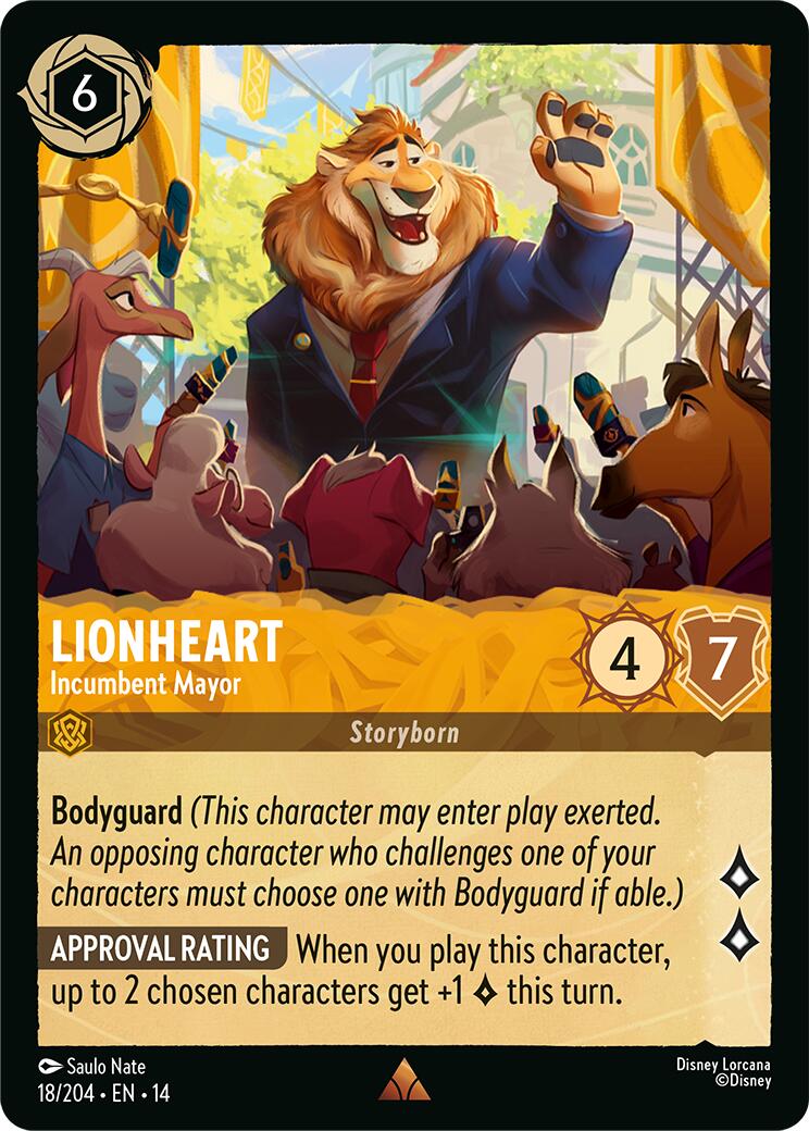 Lionheart - Incumbent Mayor (18/204) [Hyperia City]