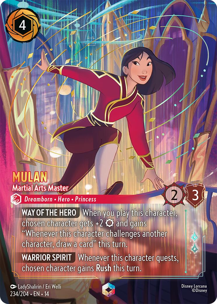 Mulan - Martial Arts Master (Enchanted) (234/204) [Hyperia City]