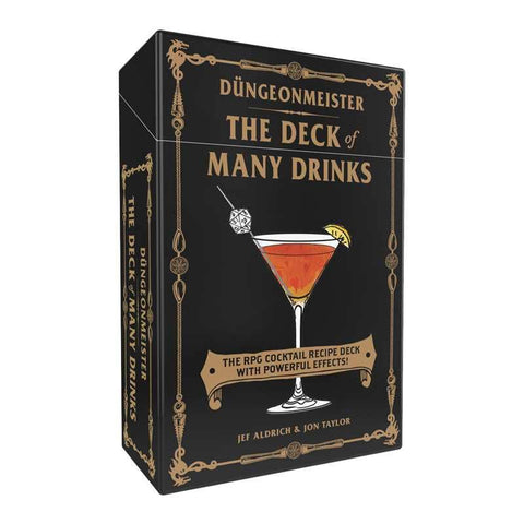 Düngeonmeister: The Deck of Many Drinks by Jef Aldrich: Flashcards; 50 pages / English