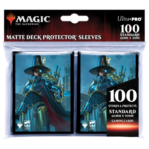 Ultra PRO: Standard 100ct Sleeves - Warhammer 40k Commander Deck (Inquisitor Greyfax)