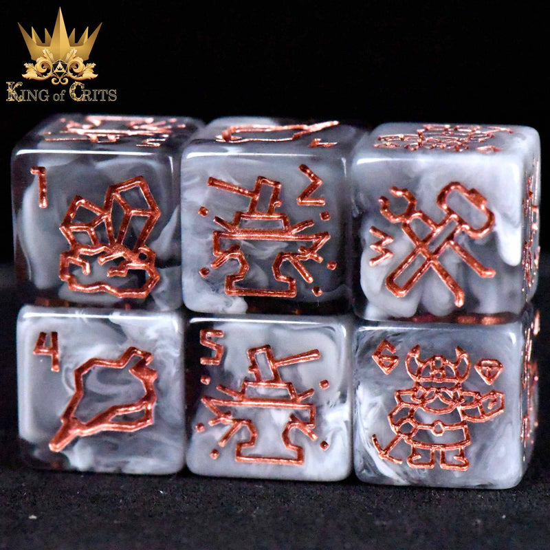 Dwarven Dynasty - 11 Dice Set