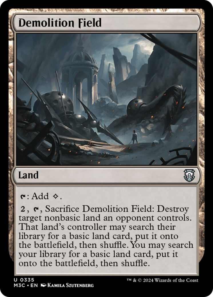 Demolition Field [Modern Horizons 3 Commander]