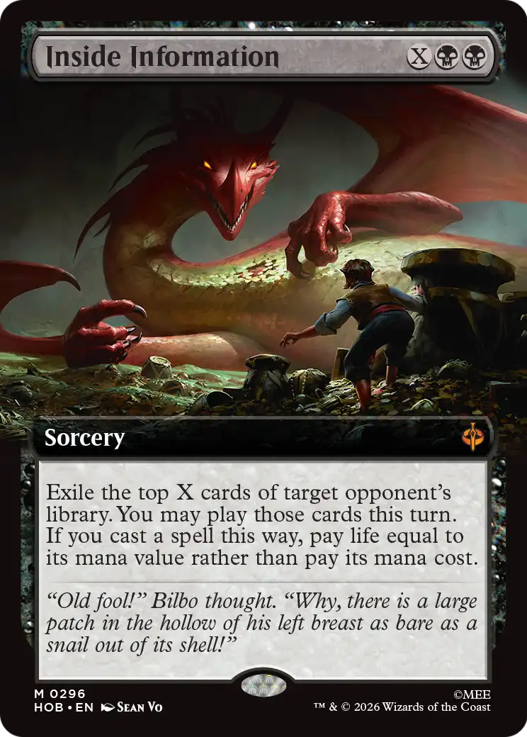 Inside Information (Extended Art) [The Hobbit]