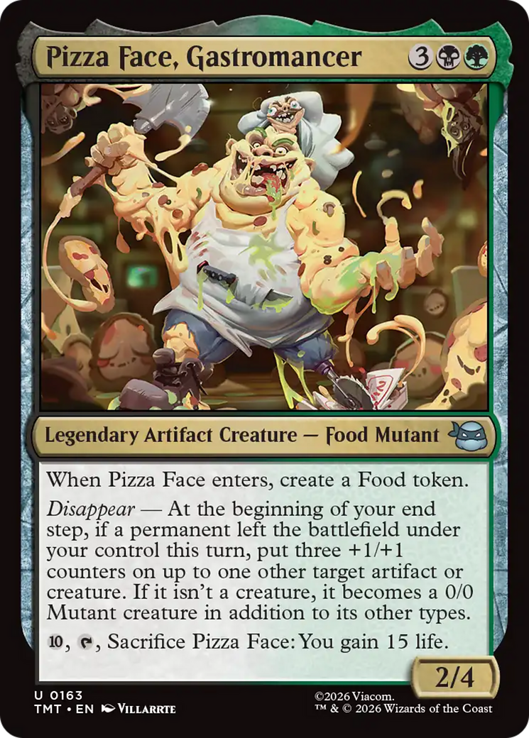 Pizza Face, Gastromancer [Teenage Mutant Ninja Turtles]