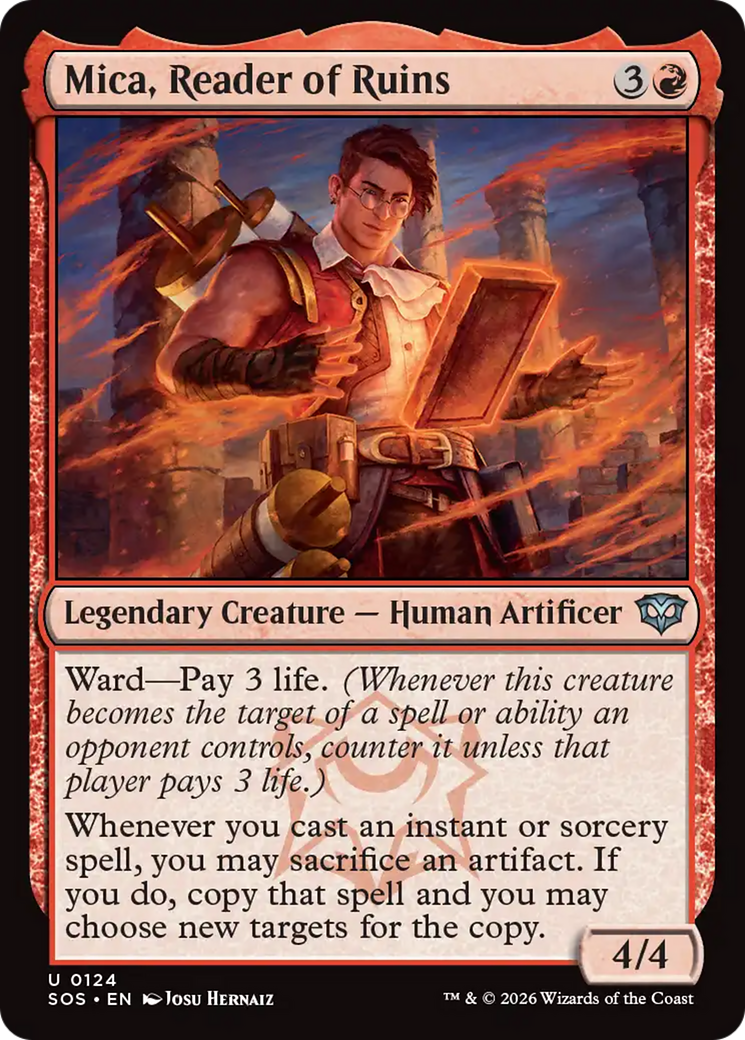 Mica, Reader of Ruins [Secrets of Strixhaven]