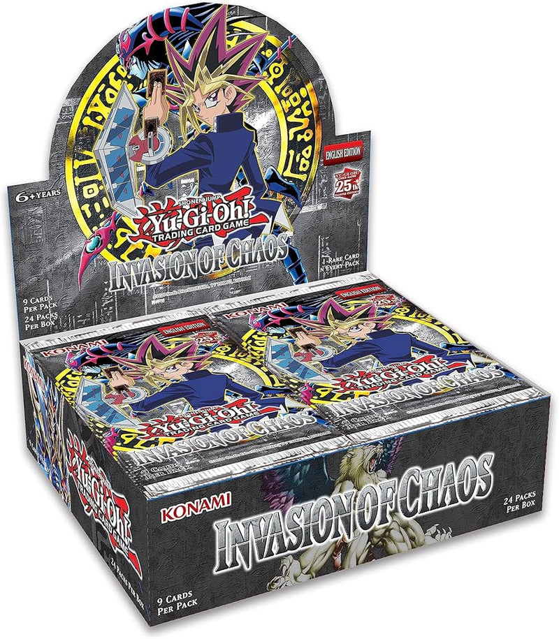 Yu-Gi-Oh! Invasion of Chaos Booster Display