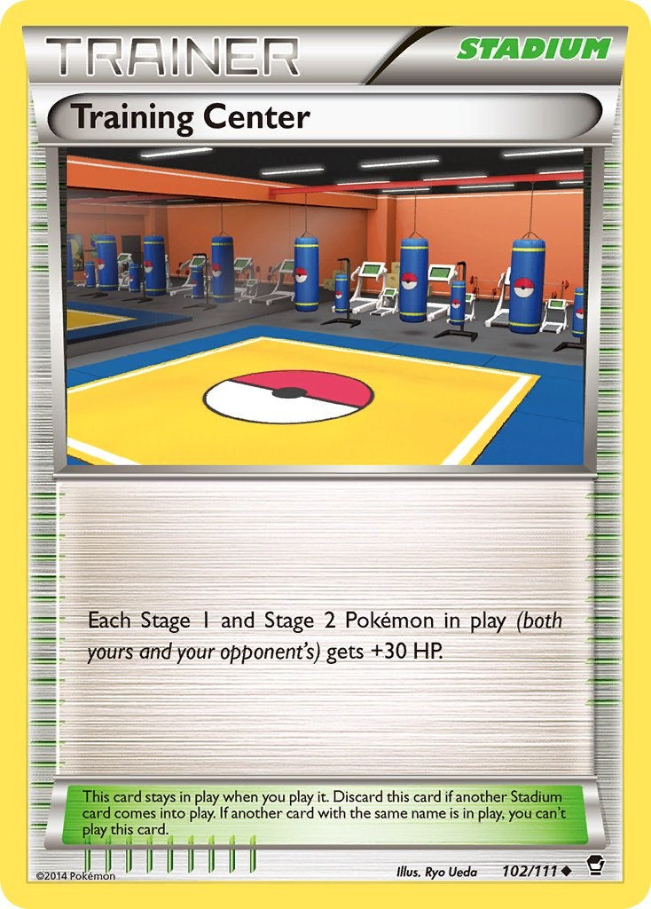 Training Center (102/111) [XY: Furious Fists]